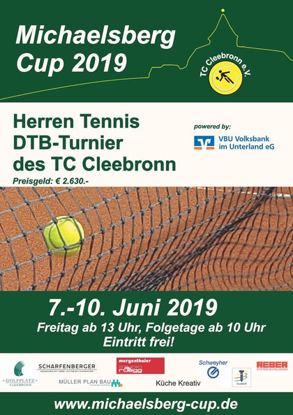 Plakat Michaelsberg Cup 2019