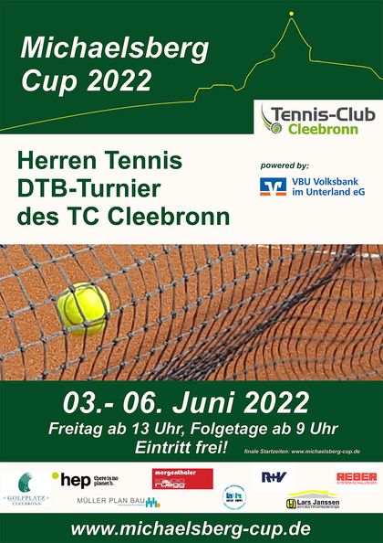 Plakat Michaelsberg Cup 2022
