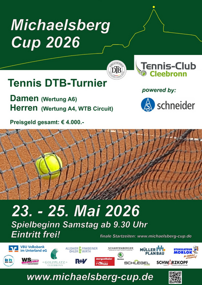 Plakat Michaelsberg Cup 2026