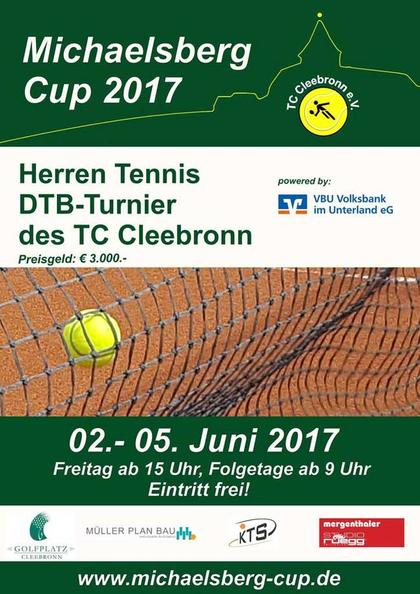Plakat Michaelsberg Cup 2017